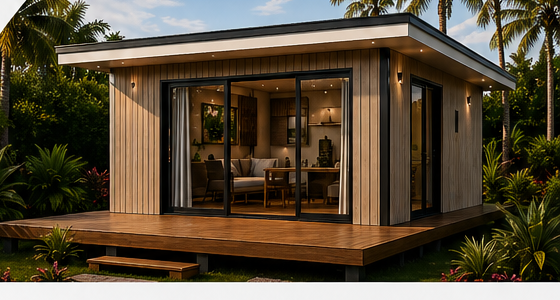 Maison modulaire livrée et installée
